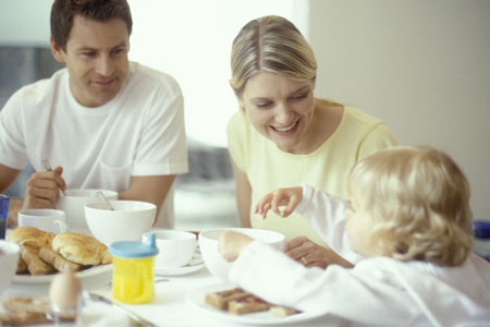 family cereal meal