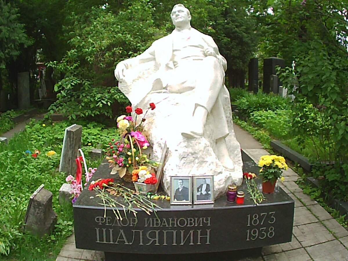 кладбище шаляпин